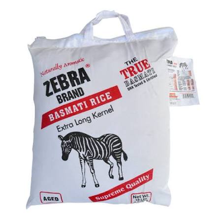 Zebra Basmati Rice XL 
