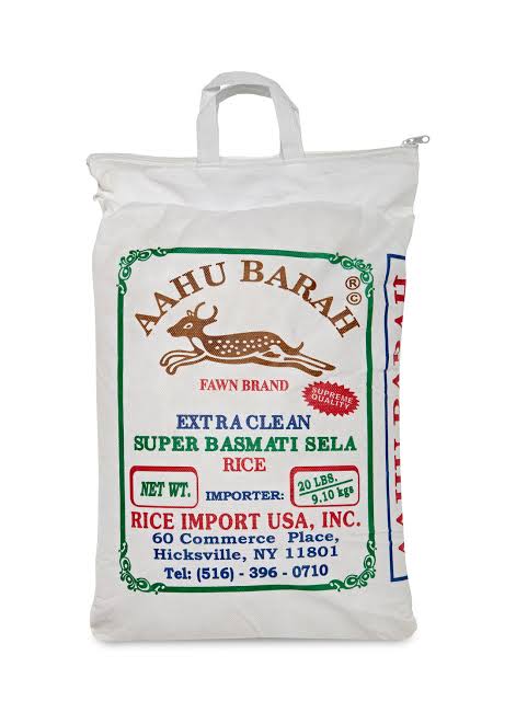 aahu barah rice 20lb